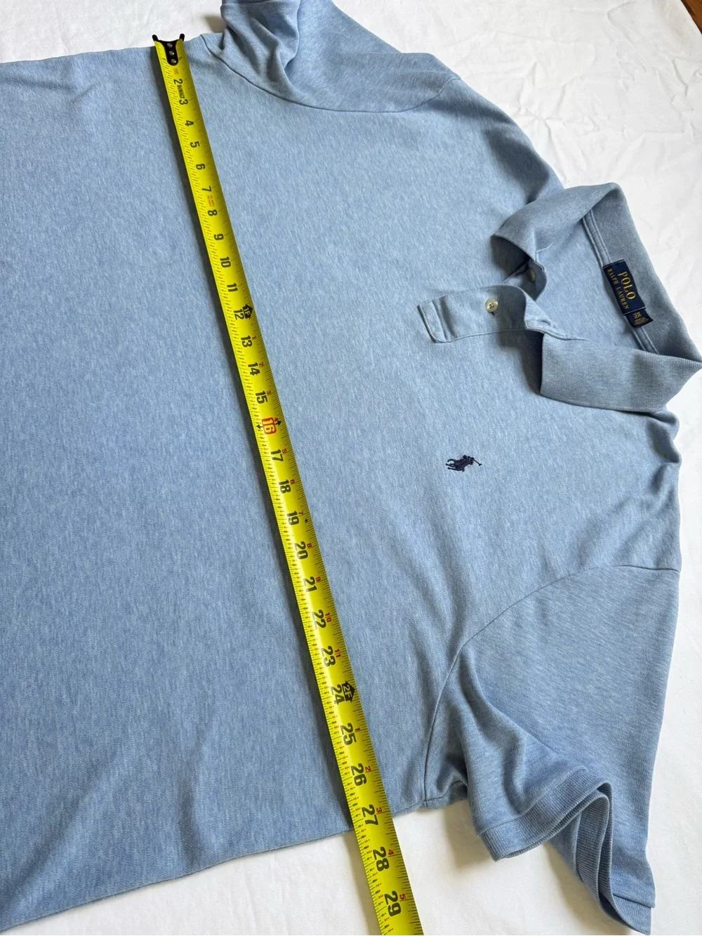 Ralph Lauren Light Blue Short Sleeve Polo